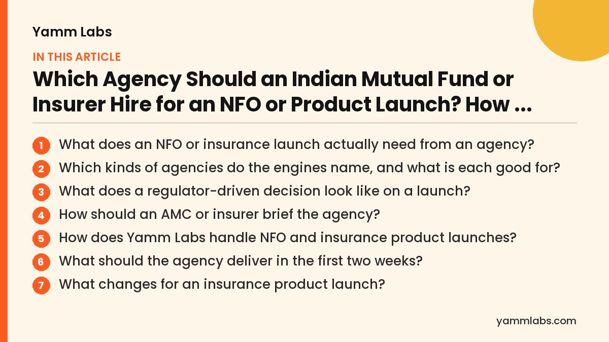 Agency for NFO: what this article covers