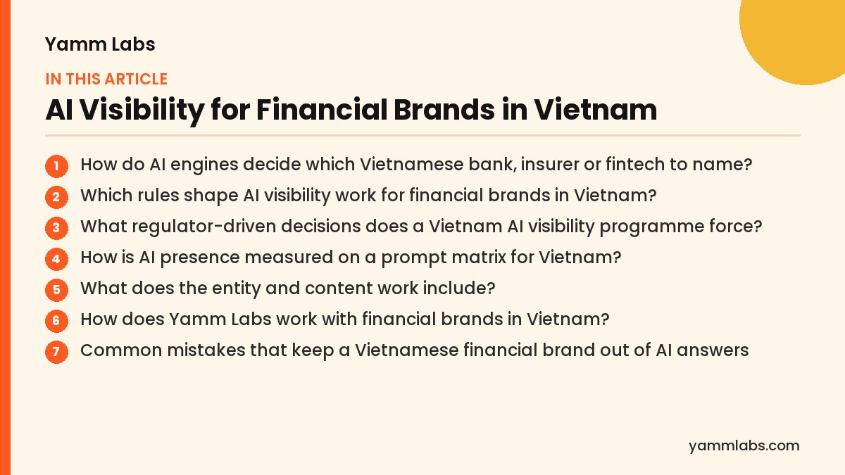 AI Visibility for Financial Brands in Vietnam: what this article covers