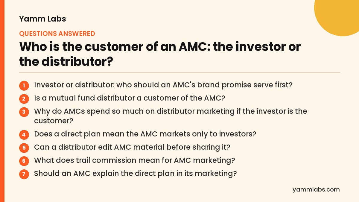 Investor or distributor: questions this article answers