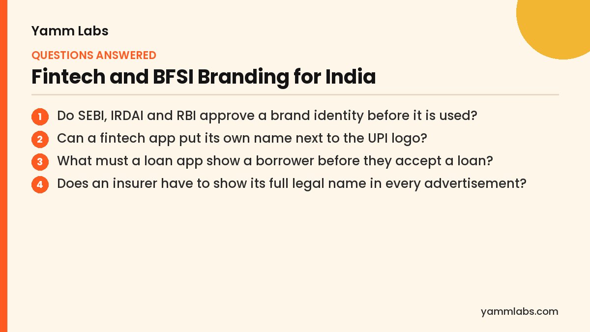 Fintech and BFSI Branding for India: questions this article answers