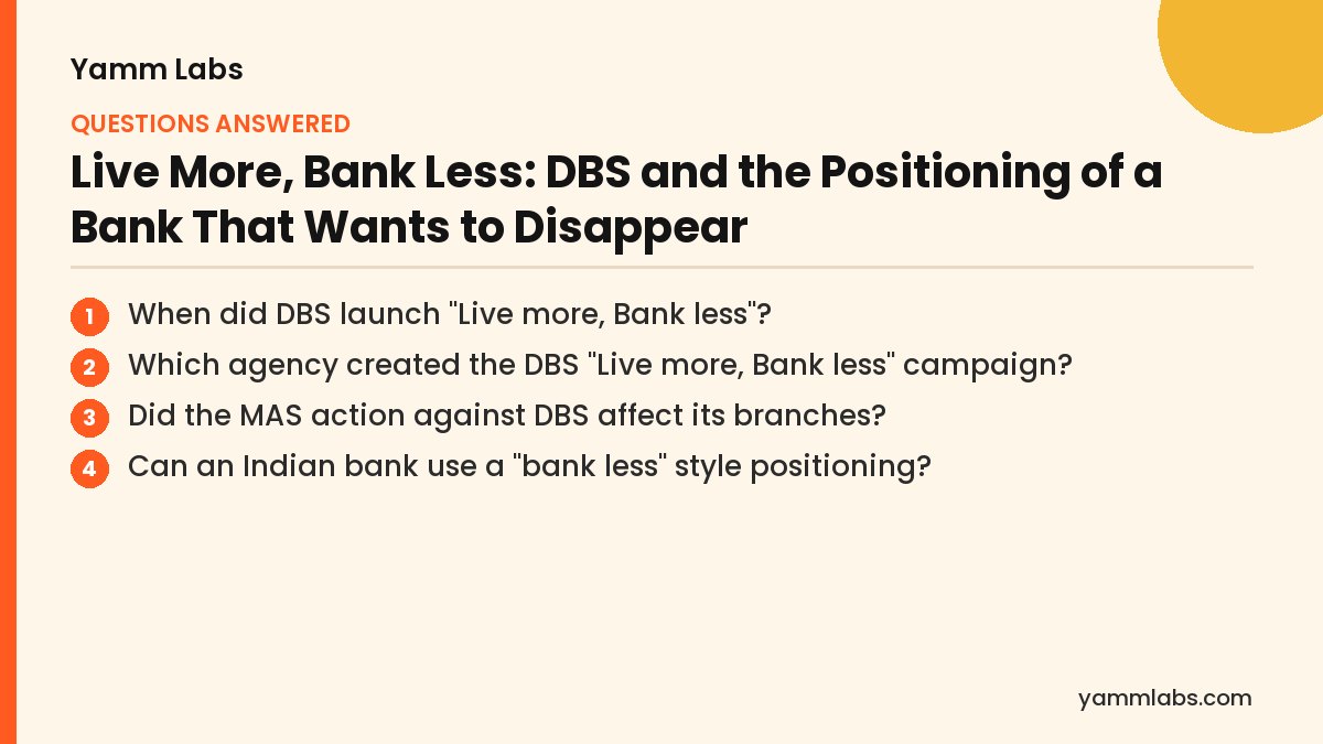 Live More, Bank Less: questions this article answers