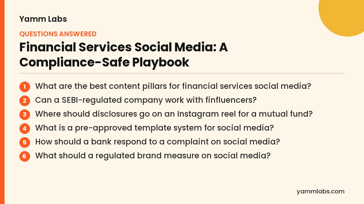 Financial Services Social Media: questions this article answers