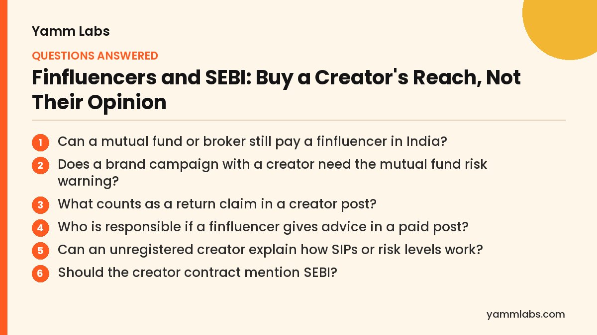 Creator partnerships: questions this article answers