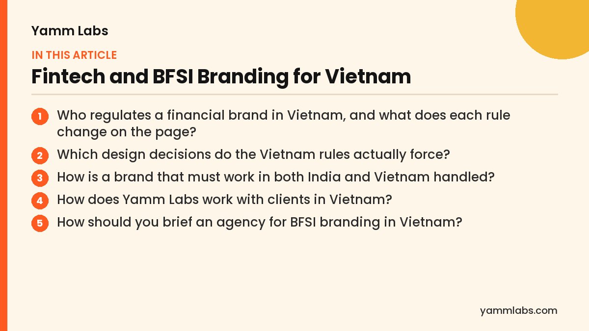 Fintech and BFSI Branding for Vietnam: what this article covers