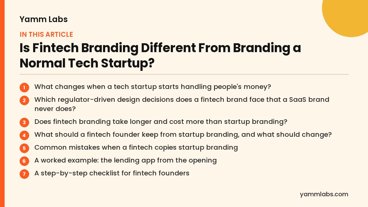 Startup branding? What this article covers