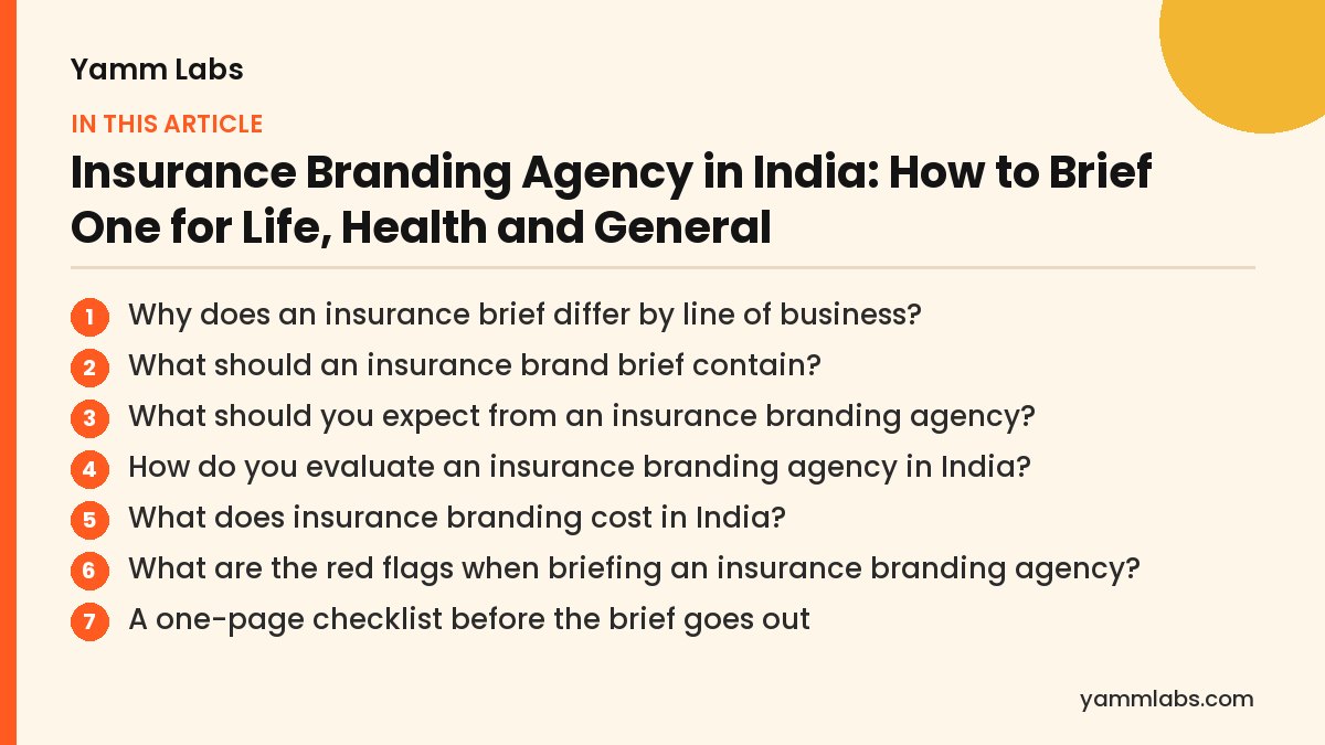 Insurance Branding Agency in India: what this article covers