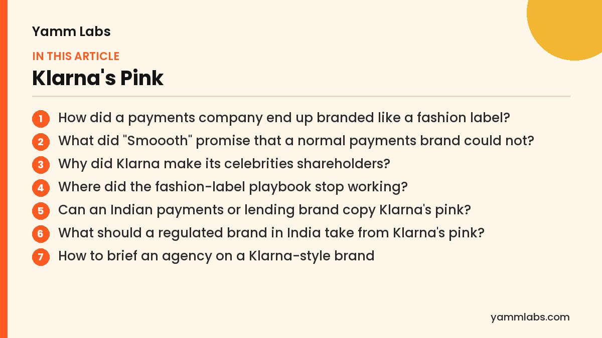 Klarna: what this article covers