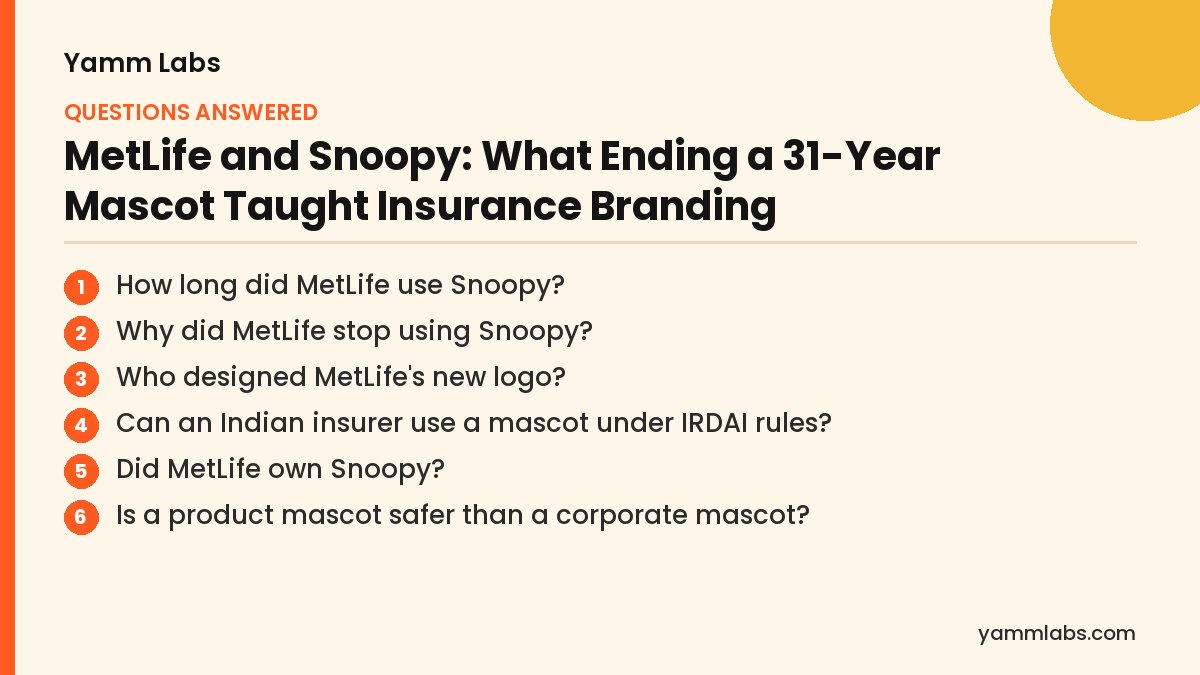 MetLife and Snoopy: questions this article answers