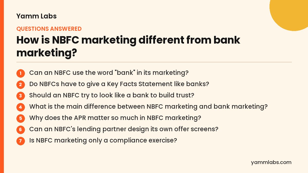 How is NBFC marketing different from bank marketing? Questions this article answers