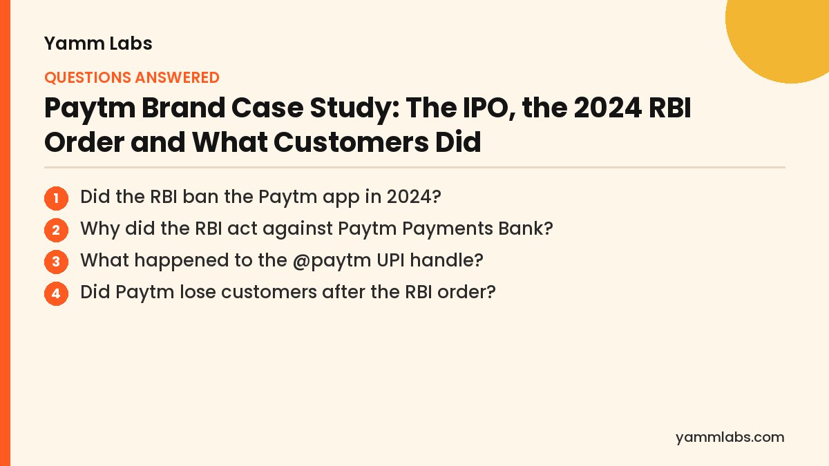 Paytm Brand Case Study: questions this article answers