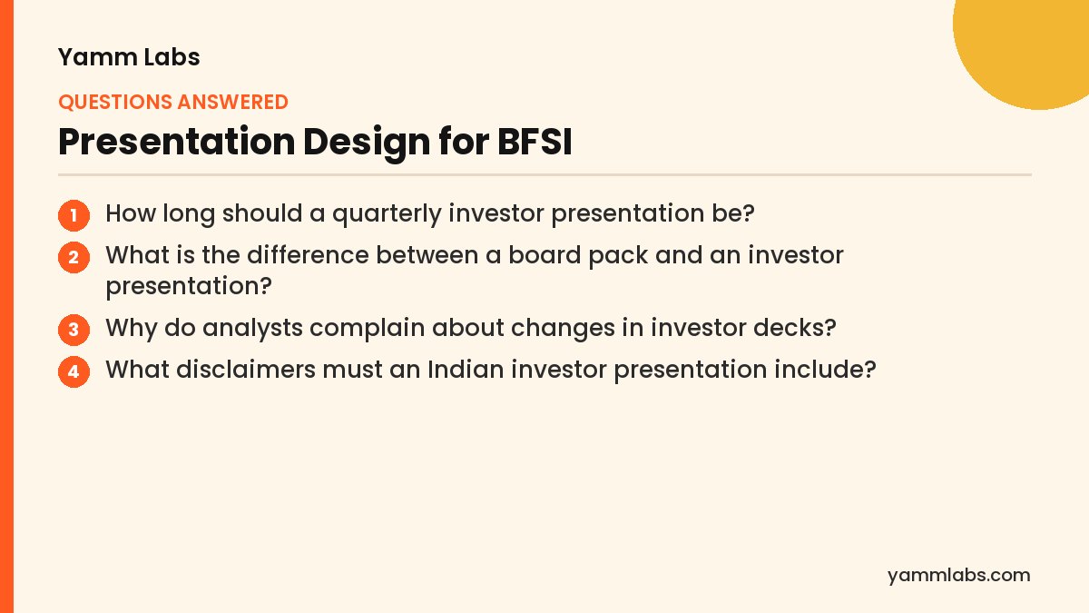 Presentation Design for BFSI: questions this article answers
