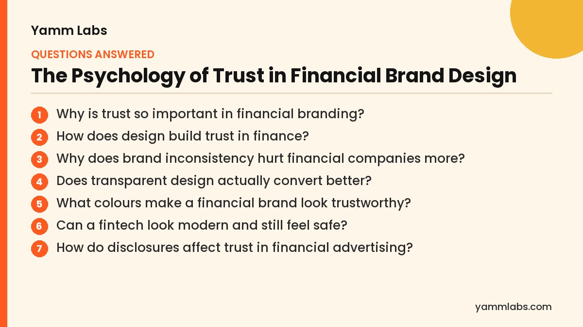 The Psychology of Trust in Financial Brand Design: questions this article answers