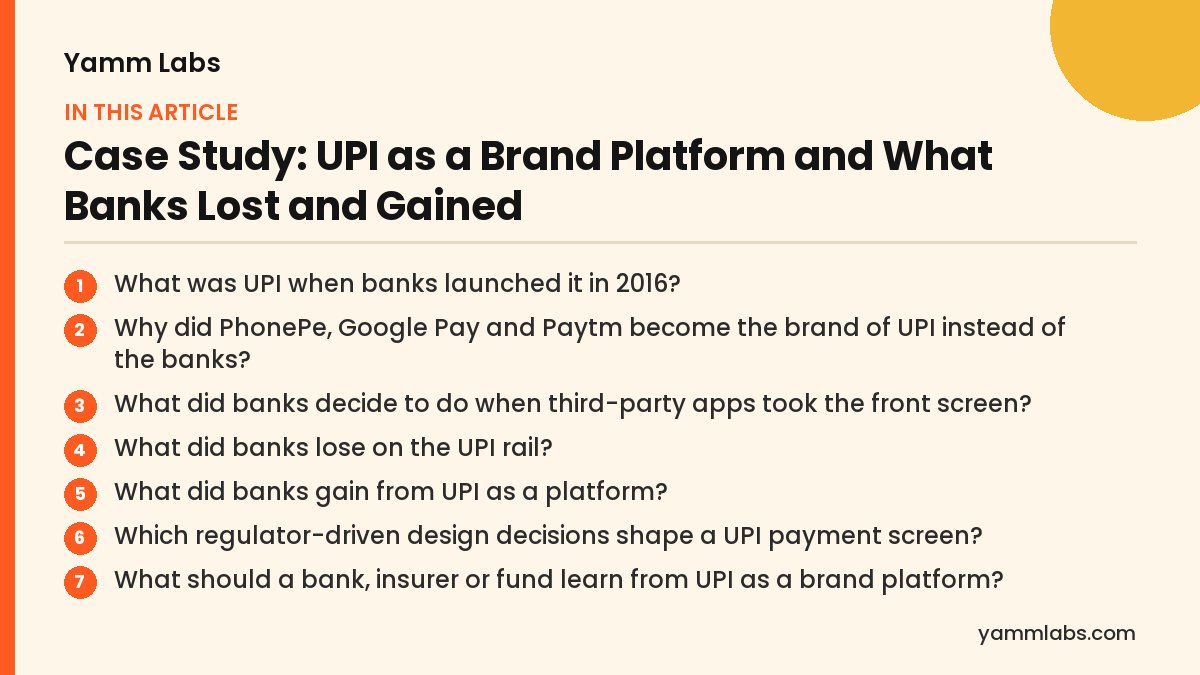 Brand platform: what this article covers