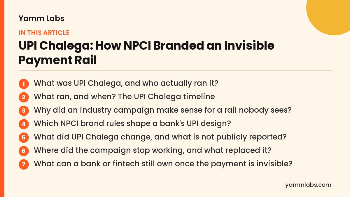 UPI Chalega: what this article covers