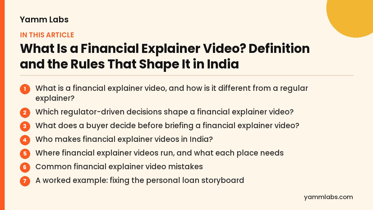 What Is a Financial Explainer Video? What this article covers