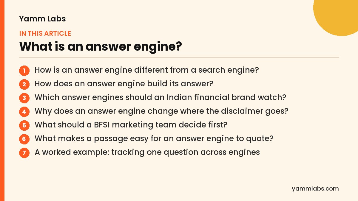 What is an answer engine? What this article covers