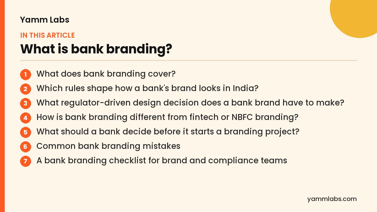 What is bank branding? What this article covers