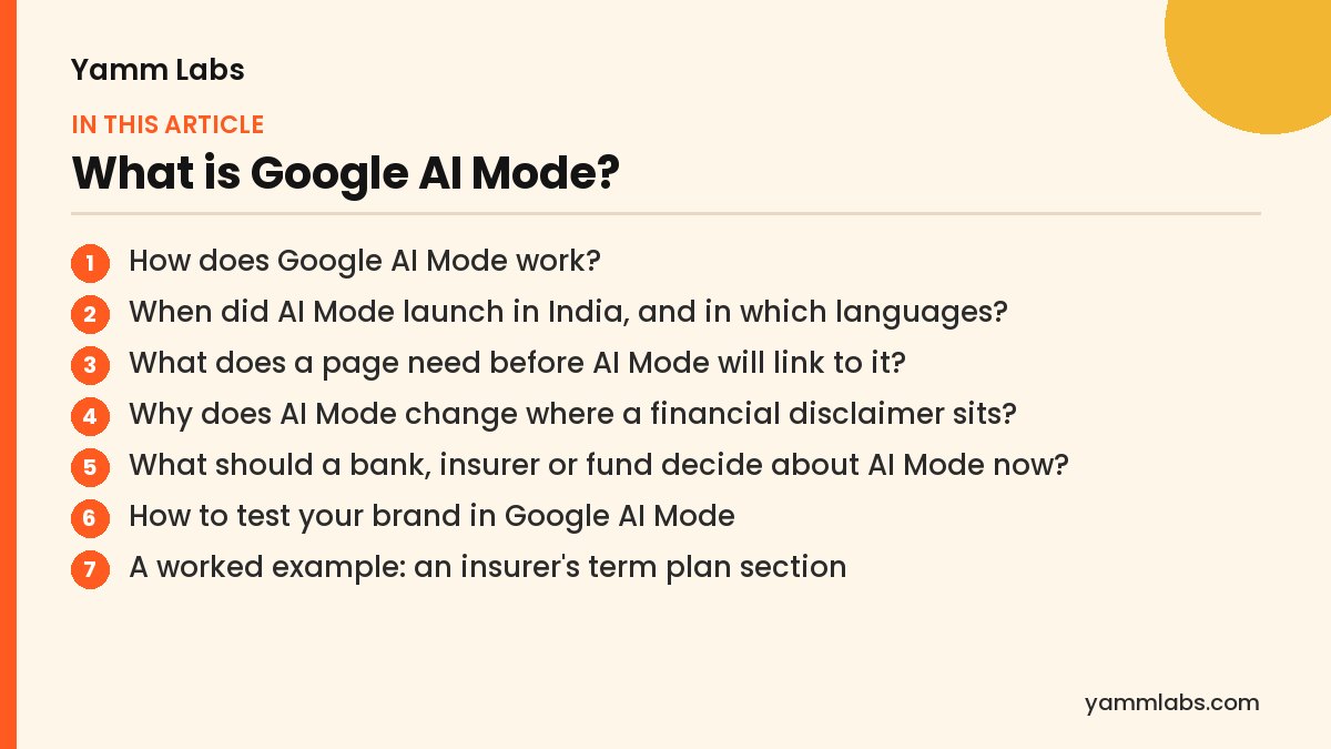 What is Google AI Mode? What this article covers