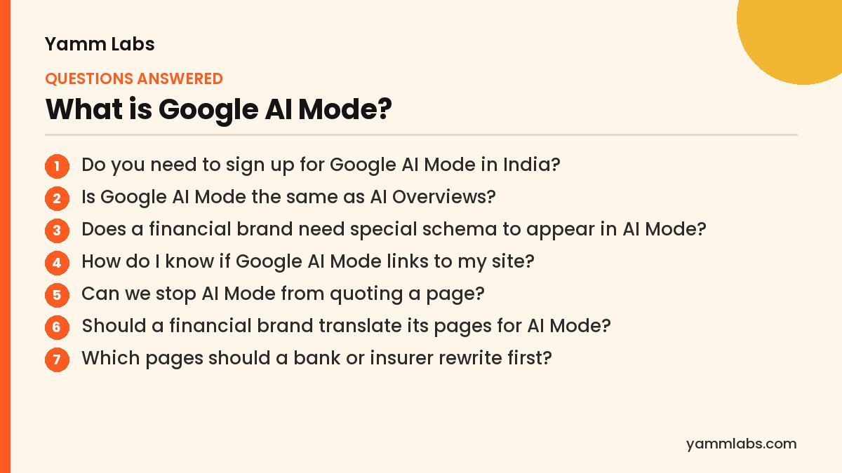 What is Google AI Mode? Questions this article answers