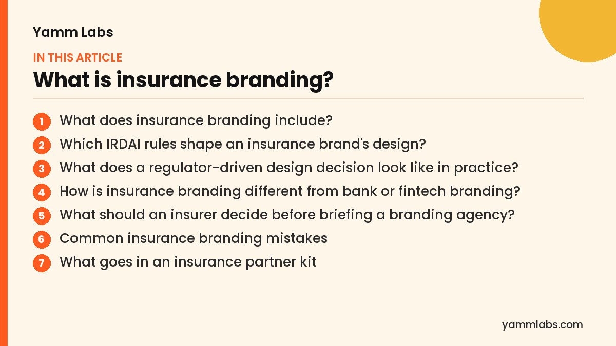 What is insurance branding? What this article covers