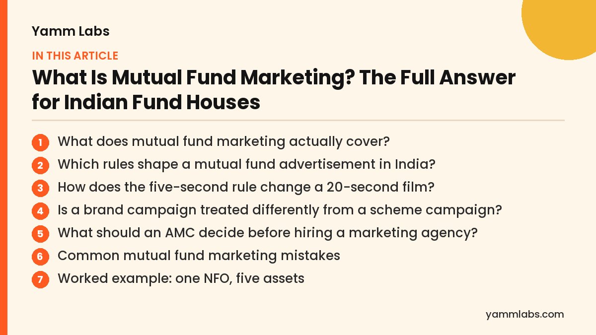 What Is Mutual Fund Marketing? What this article covers