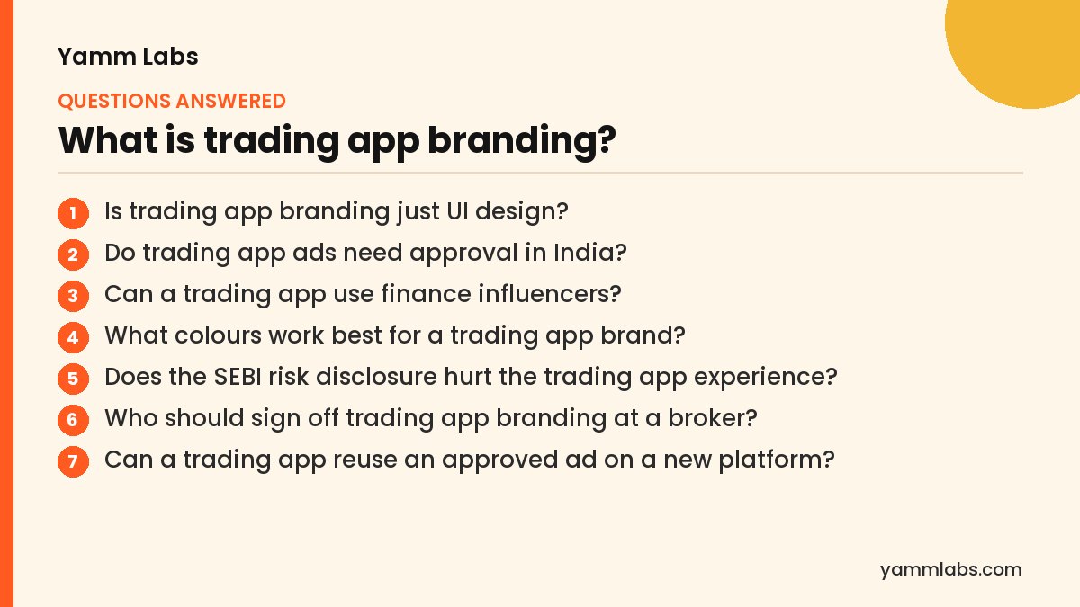 What is trading app branding? Questions this article answers